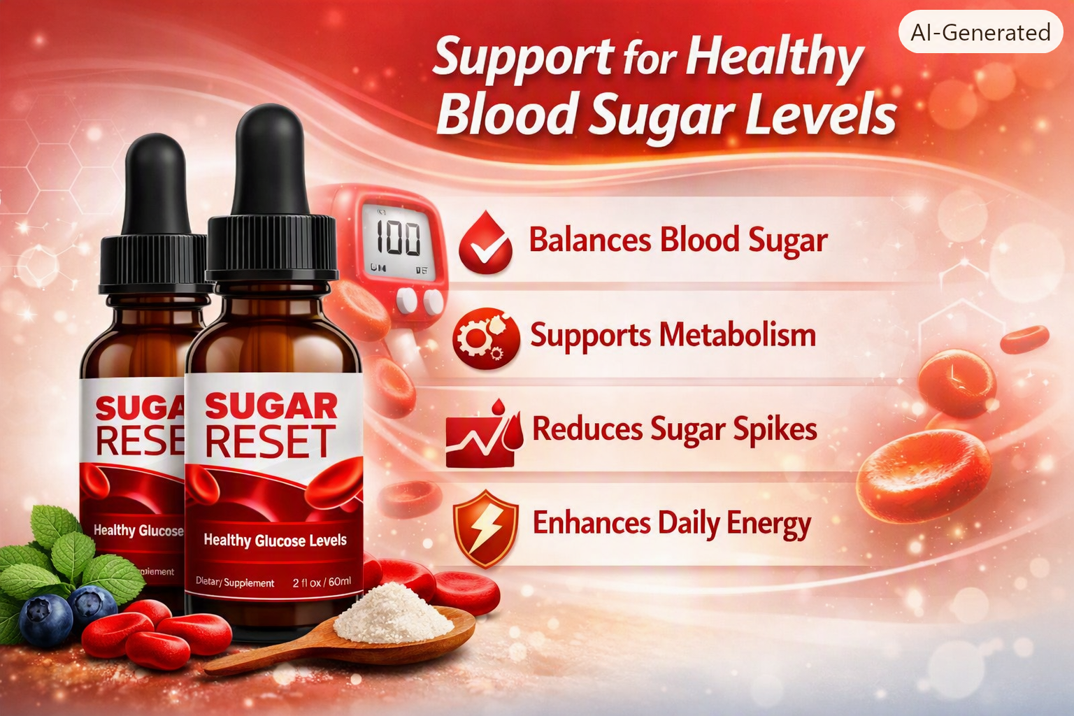 How SugarReset supports insulin function, blood sugar balance, and metabolic health